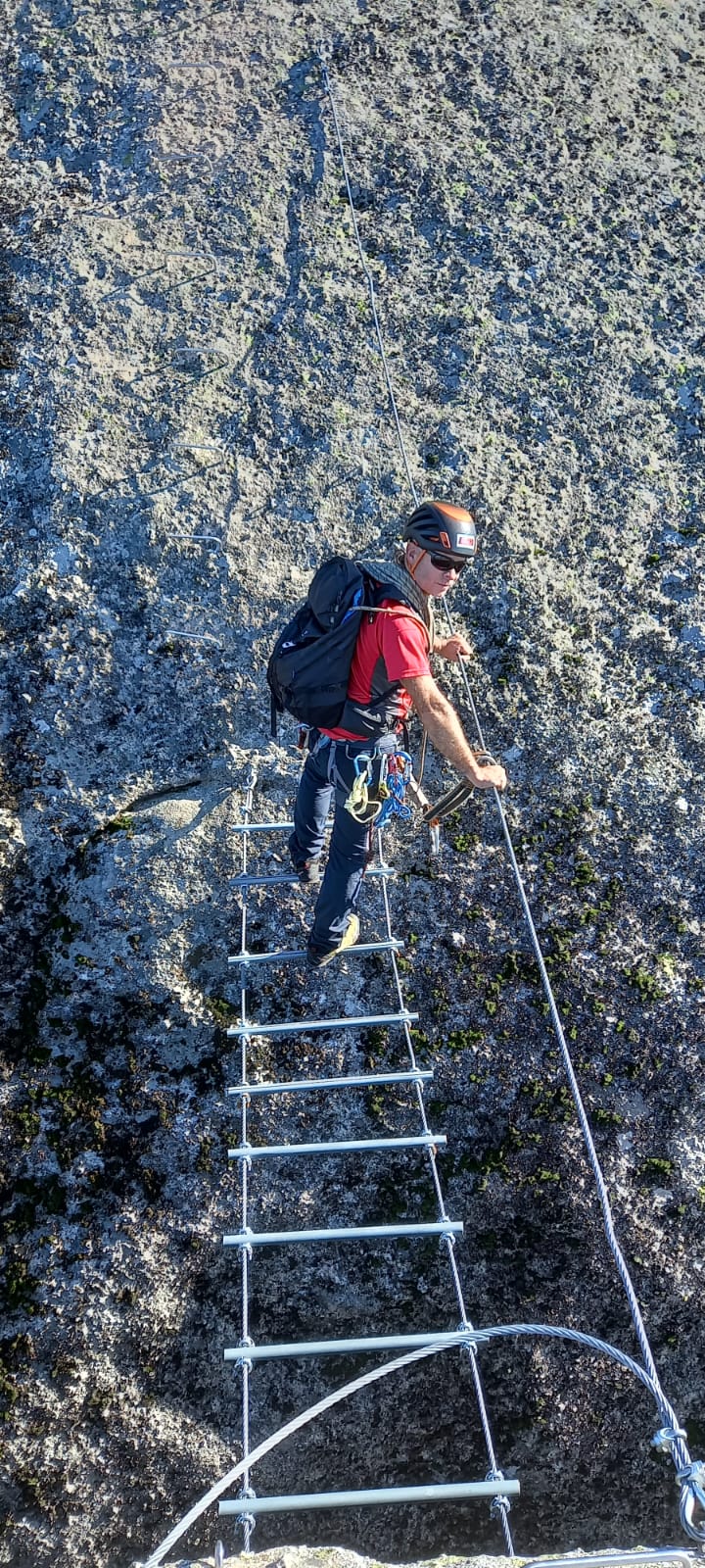 vía ferrata cancho de la muela.